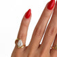 1.05 ct Pear Diamond Pinky Ring