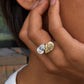 Pear Cut Toi et Moi Diamond Ring