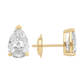 4 ct. Natural Diamond Pear Earrings