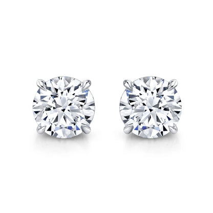 Lab Diamond Stud Earrings