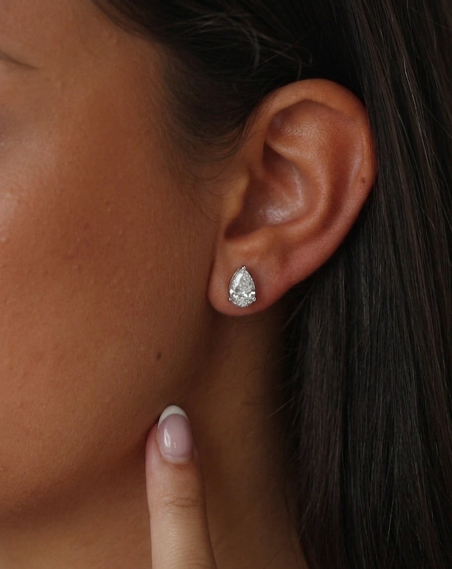 Heirloom Diamond Studs Earrings