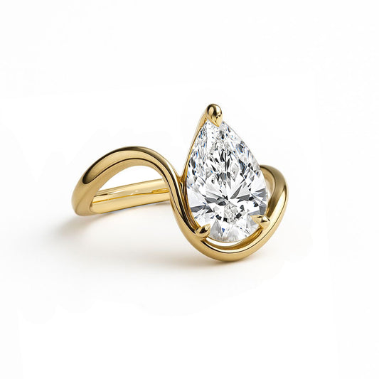 Diamond Pinky Ring