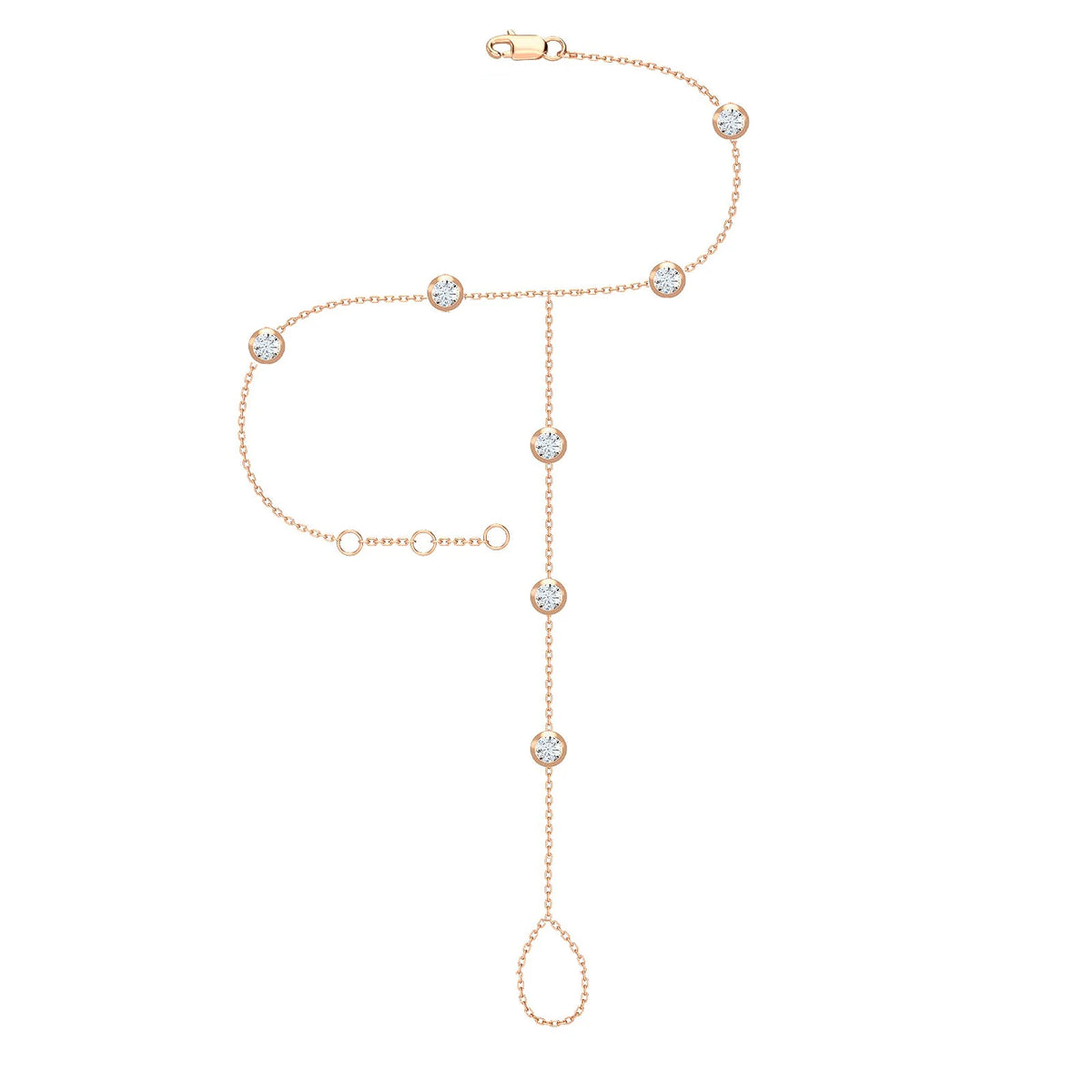 The Diamond Hand Chain | 14K Gold