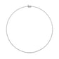 Heirloom Graduated Lab Diamond Tennis Necklace