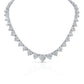 The 20ct "Heart" Graduated Natural Diamond Eternity Necklace