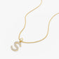 Diamond Letter Charm 14kt