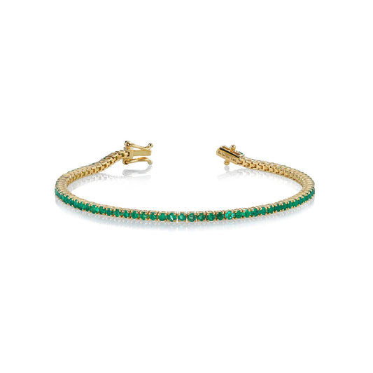 Emerald Perfect Tennis Bracelet