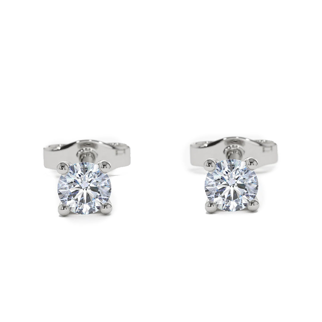 Classic Diamond Studs – Ring Concierge