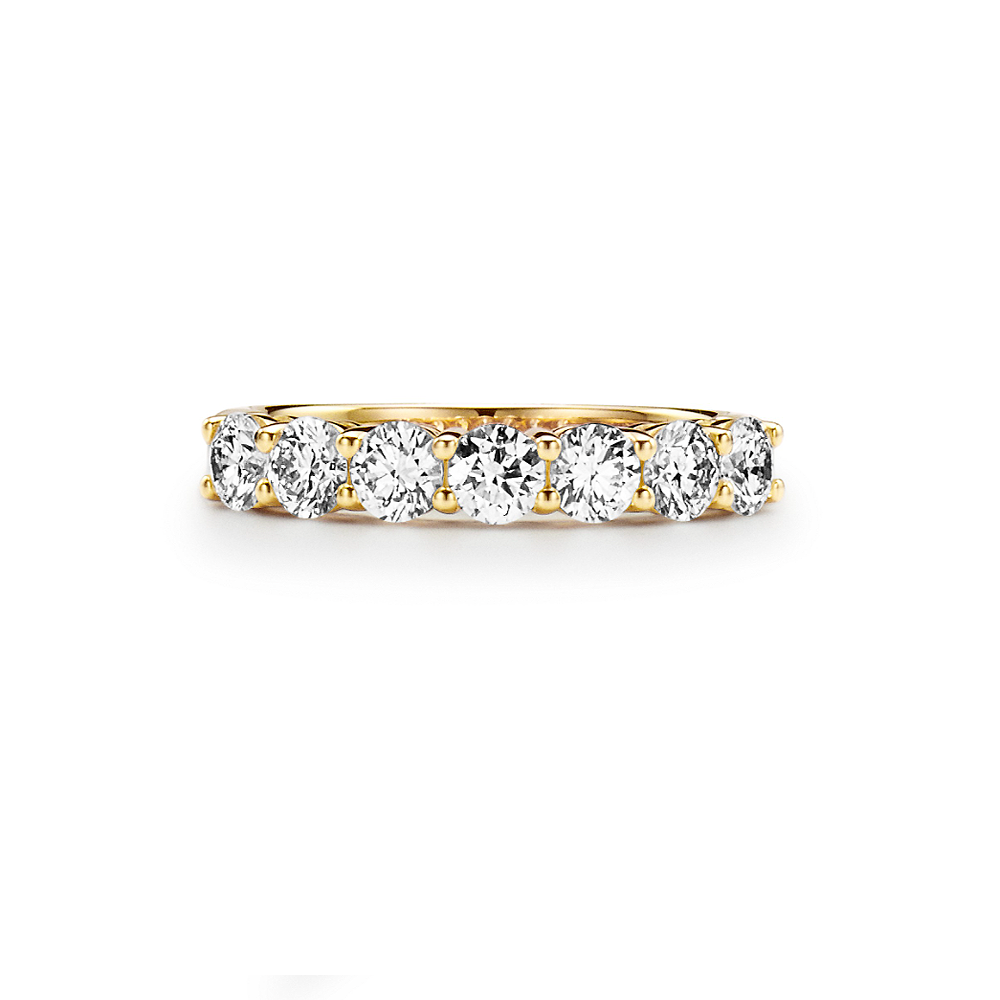 Diamond Half Eternity Ring 0.75ct